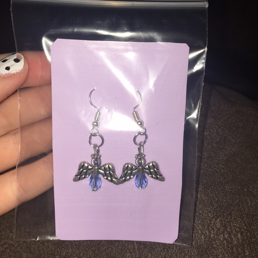 Blue Angel Earrings